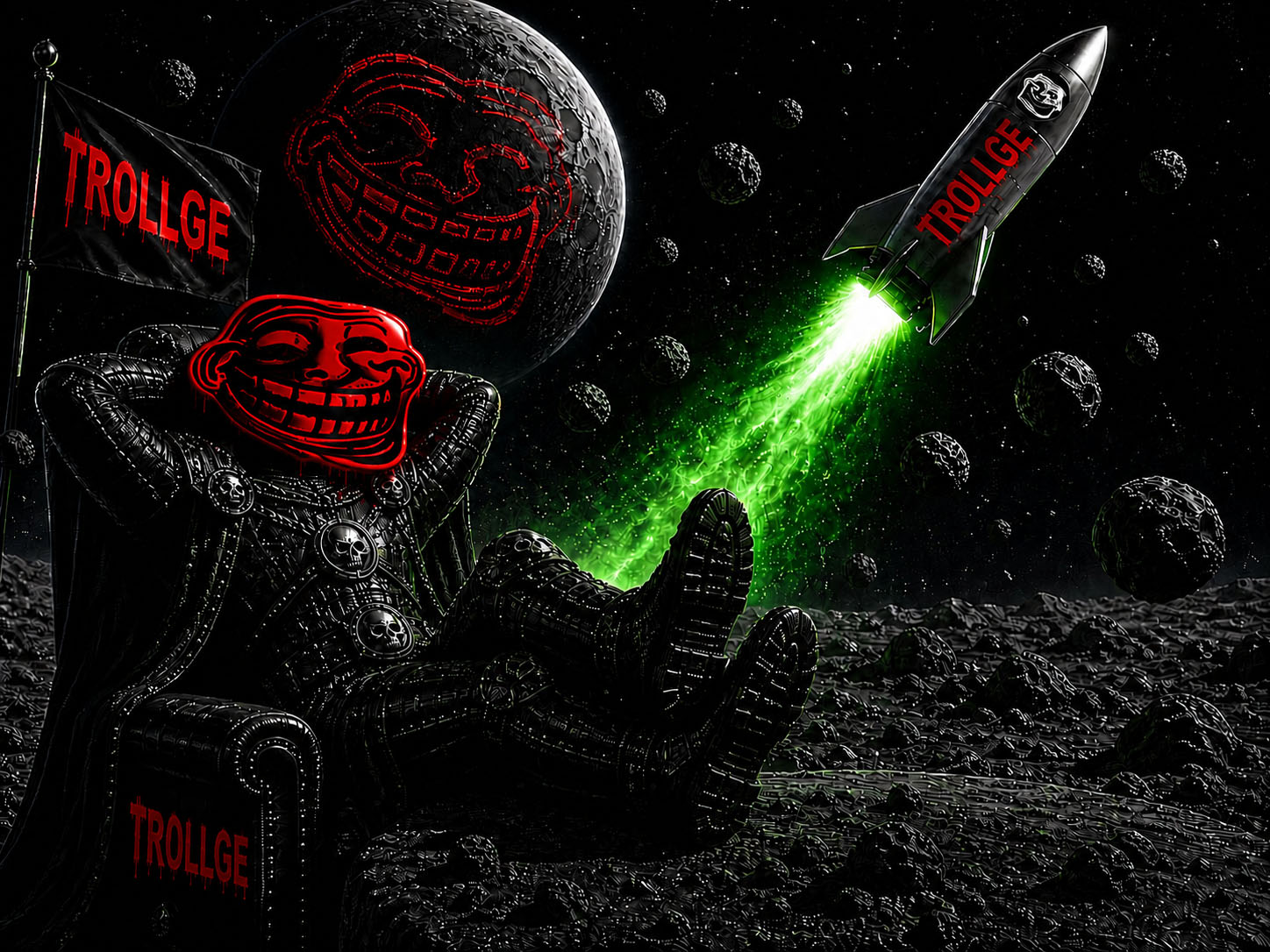 TROLLGE on Moon